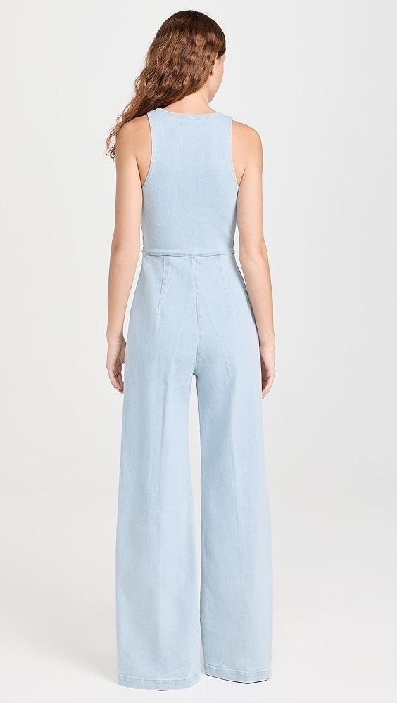 Amanda Uprichard Ethan Denim Jumpsuit | Shopbop Product Image