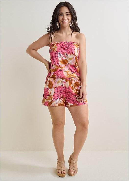 Strapless Casual Romper Product Image