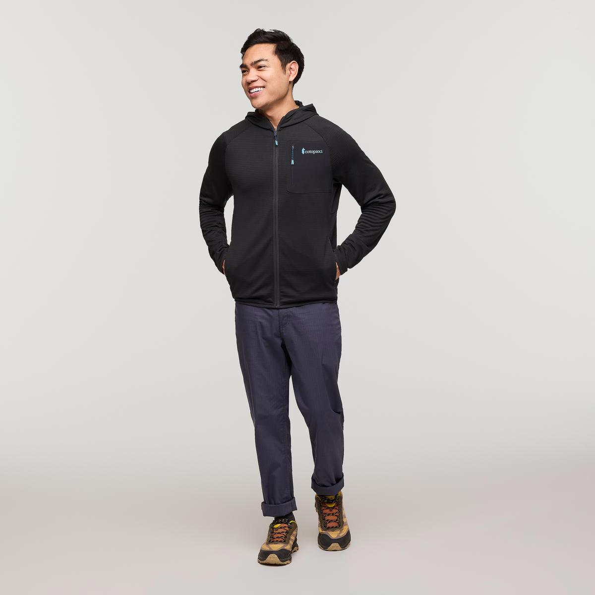 Otero Fleece Full-Zip Hooded Jacket - Men's Product Image