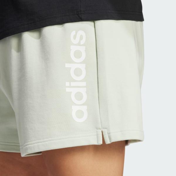 Essentials Linear French Terry Shorts (Plus Size) Product Image