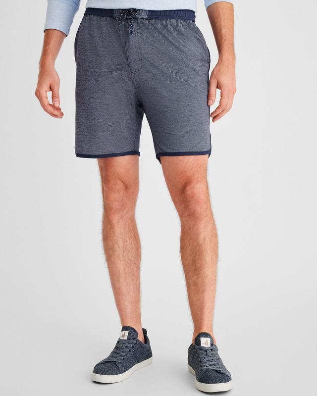 johnnie-O Ricky Striped Performance Shorts Product Image