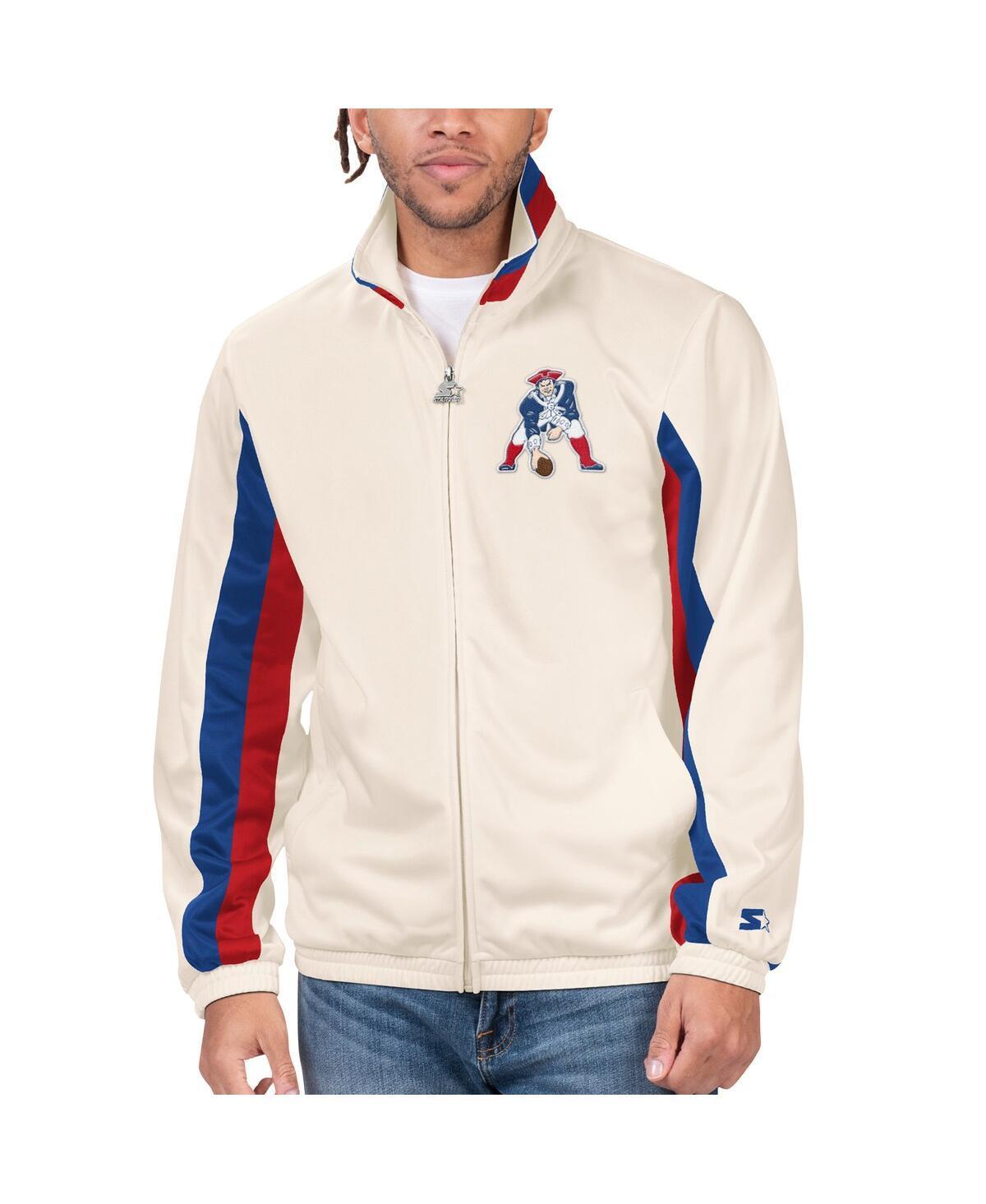 Mens Starter Cream St. Louis Cardinals Rebound Cooperstown Collection Full-Zip Track Jacket Product Image