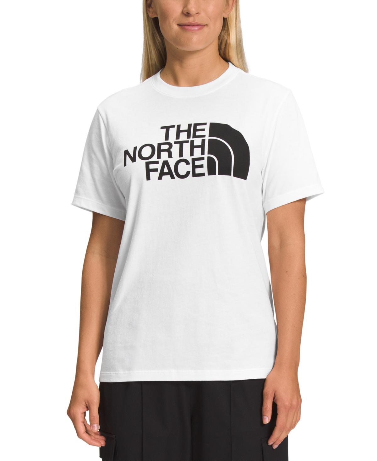 The North Face Womens Half-Dome Logo Tee - Pink Moss Product Image