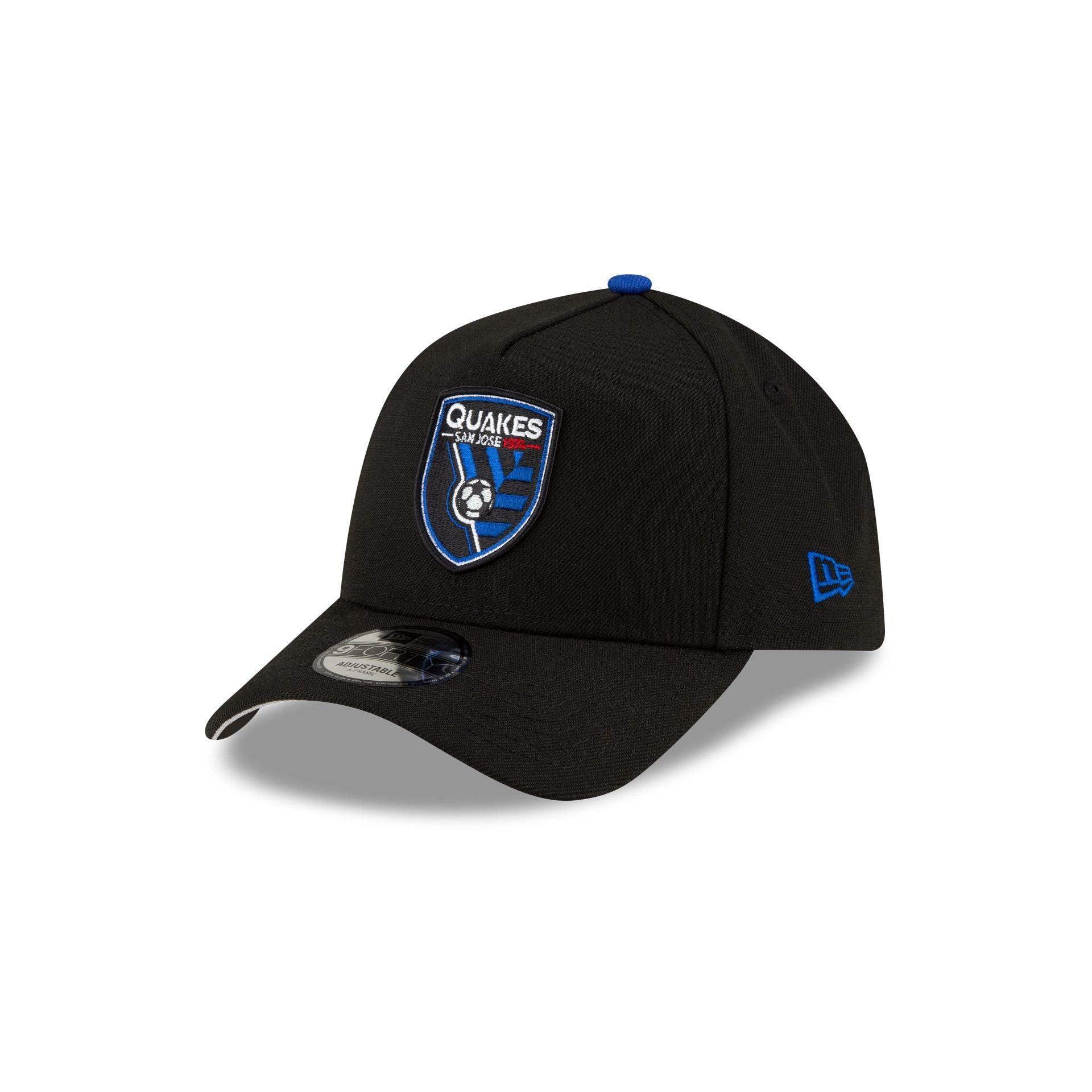 San Jose Earthquakes 2024 MLS Kickoff 9FORTY A-Frame Snapback Hat Male Product Image