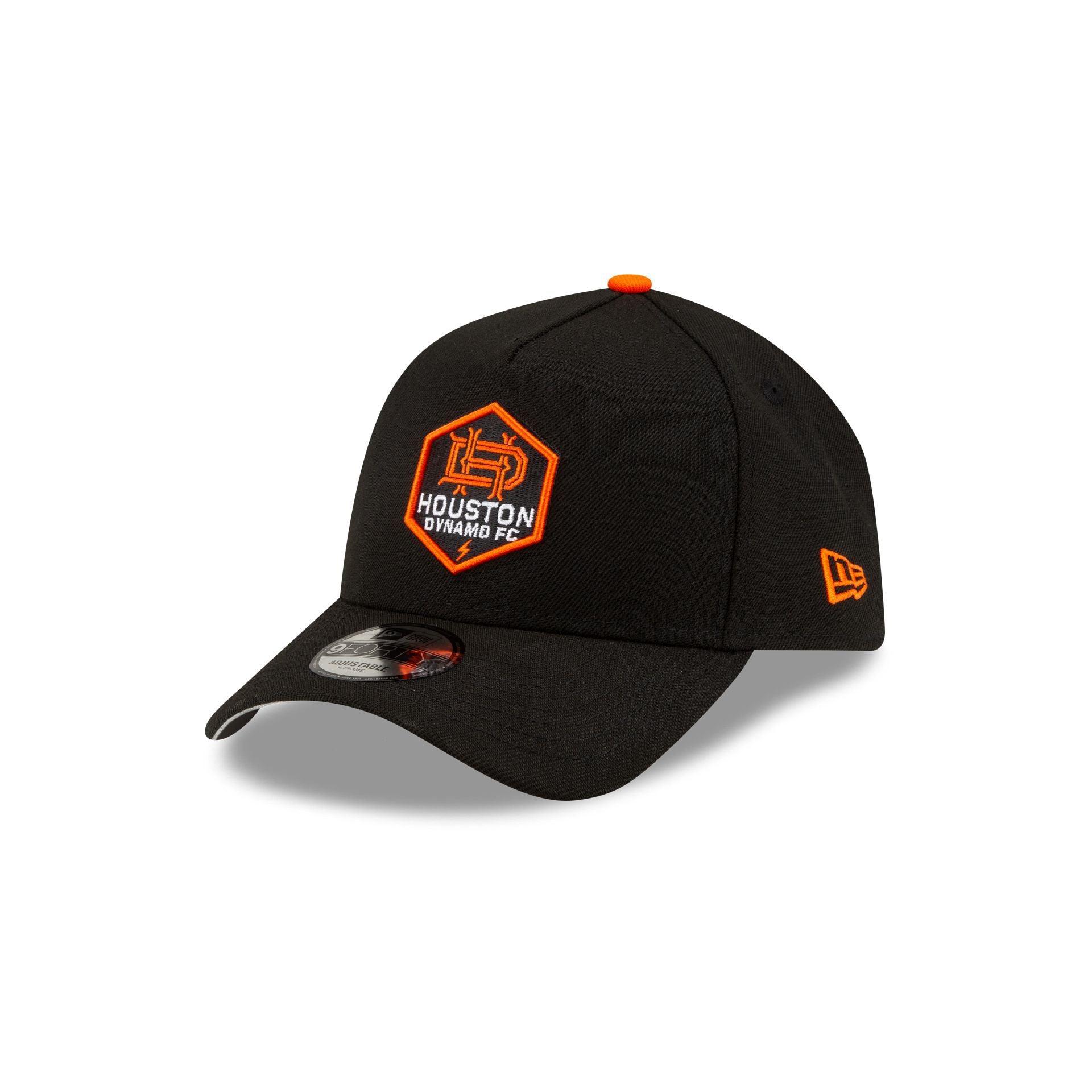 Houston Dynamo 2024 MLS Kickoff 9FORTY A-Frame Snapback Hat Male Product Image