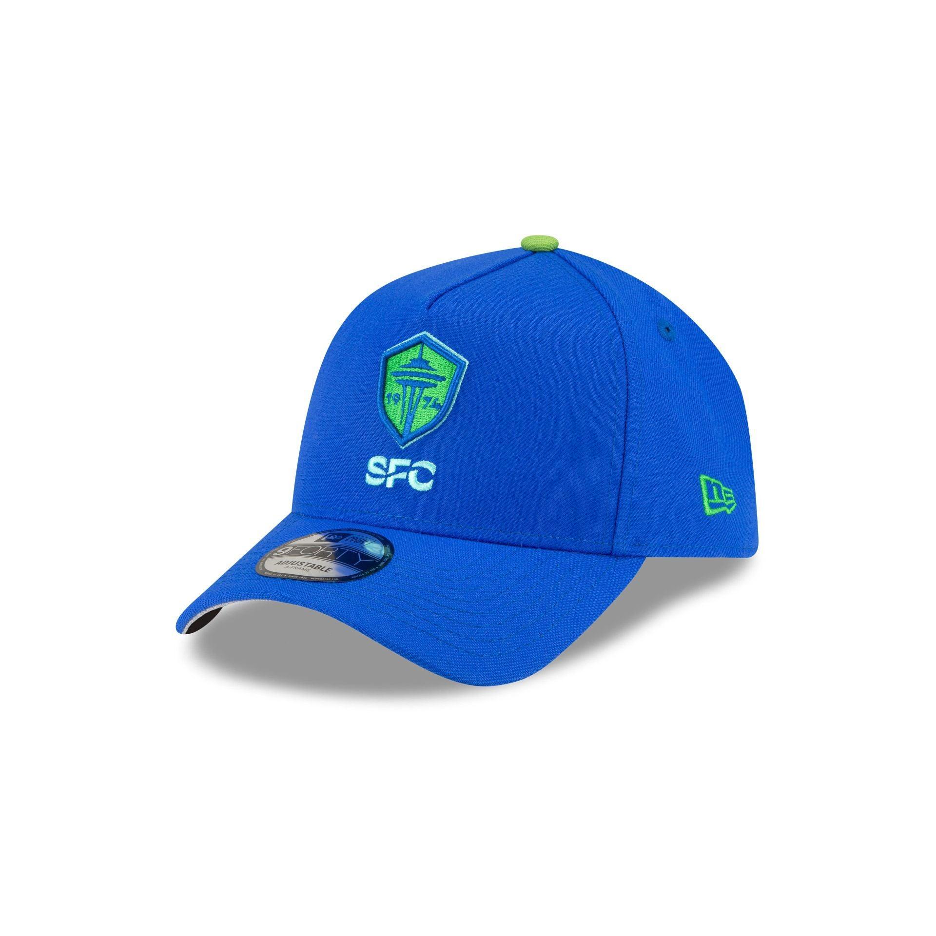 Seattle Sounders 2024 MLS Kickoff 9FORTY A-Frame Snapback Hat Male Product Image