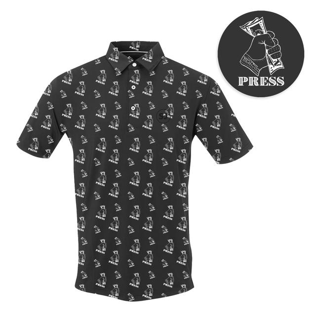 SwingJuice Golf Press Men's Polo Male Product Image