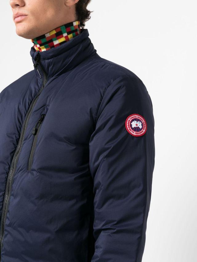 CANADA GOOSE Lodge Packable 750 Fill Power Down Jacket In Blue Product Image