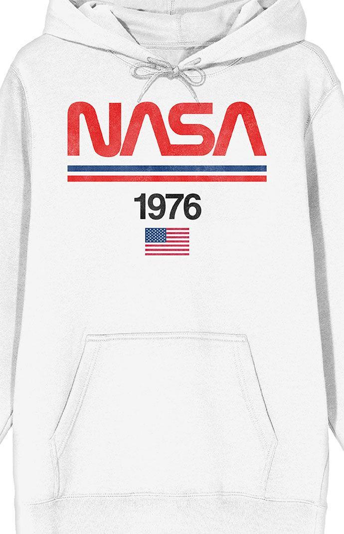 Men's NASA 1976 Flag Hoodie Product Image