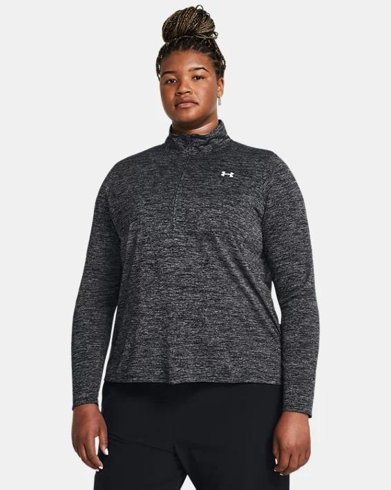 Plus Size Under Armour Tech Twist Quarter-Zip Pullover, Womens Product Image