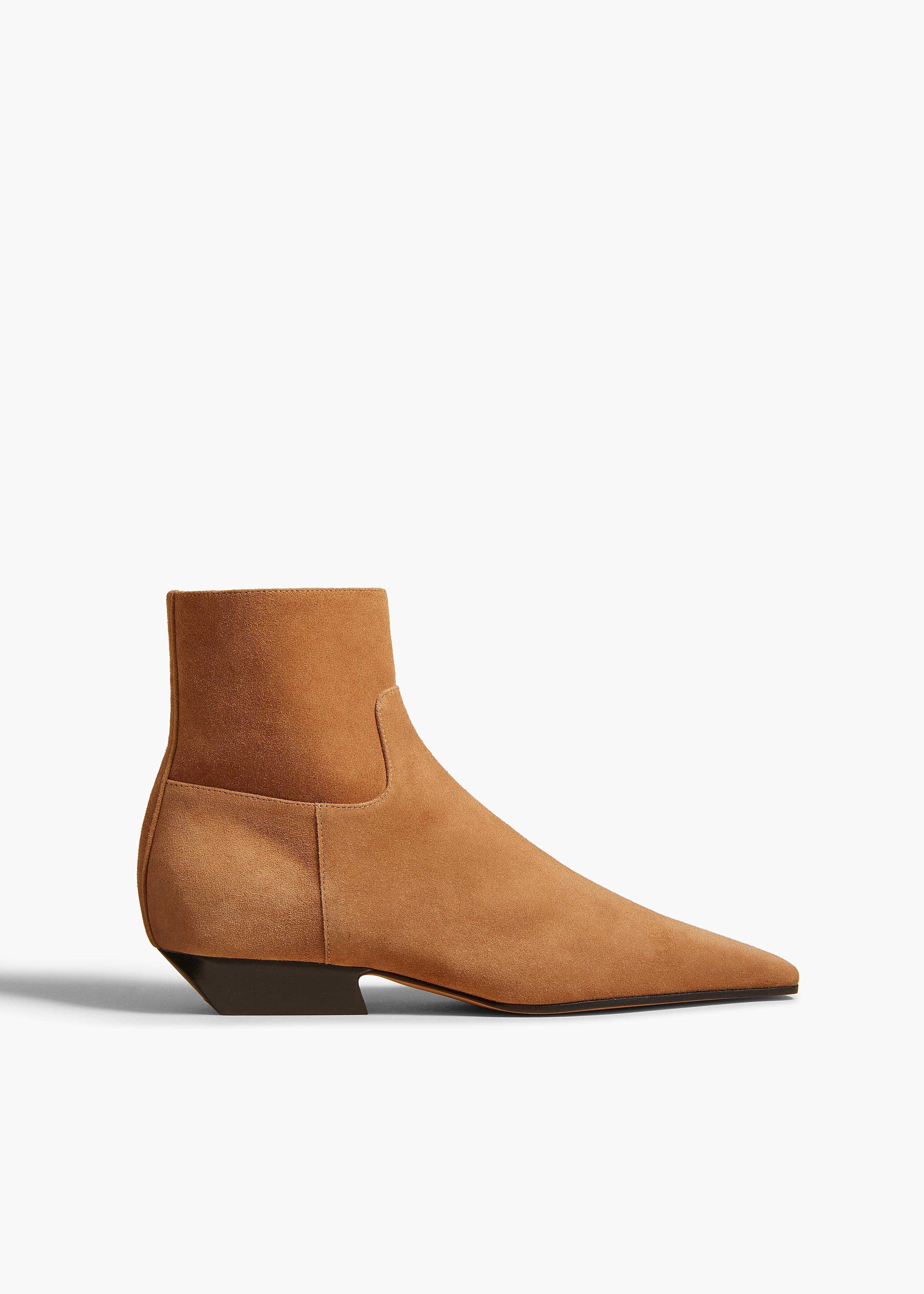 Marfa Ankle Boot in Camel Suede product image