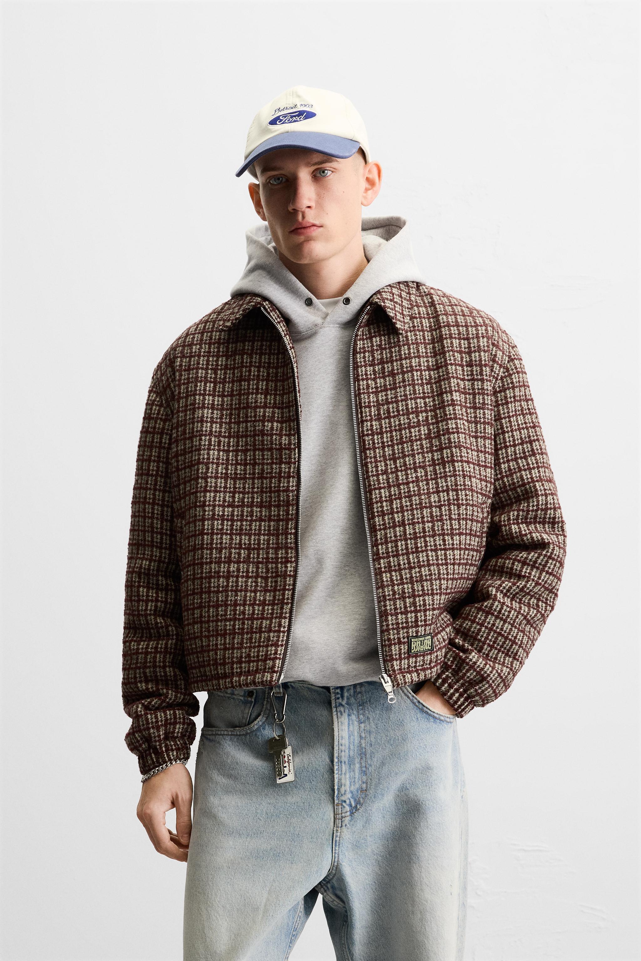 PLAID JACKET Product Image