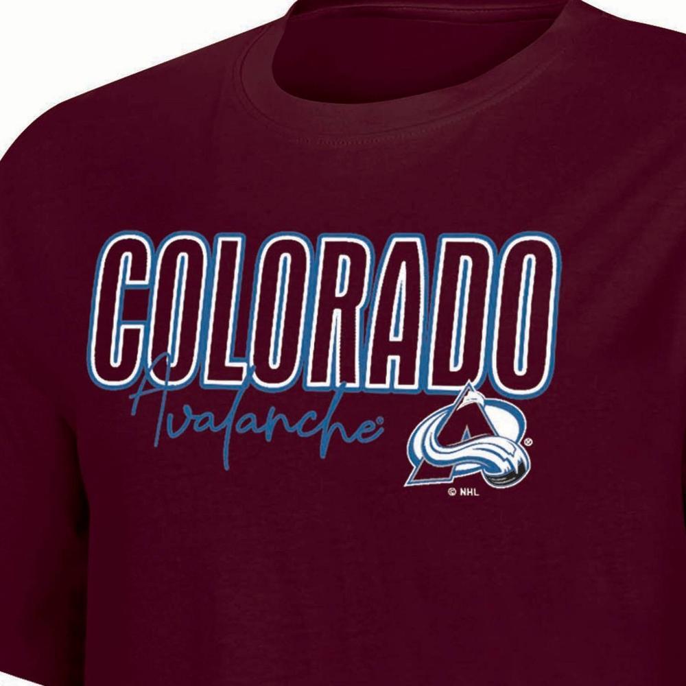 NHL Colorado Avalanche Womens Relaxed Fit Fashion T-Shirt Product Image