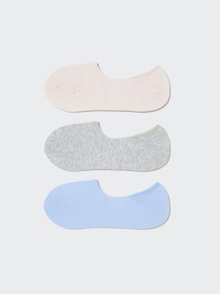 Womens Footsies (3 Pairs) Natural US W 7.5-10 UNIQLO US Product Image