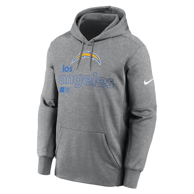 Mens Los Angeles Chargers Mens Nike Therma NFL Pullover Hoodie Product Image