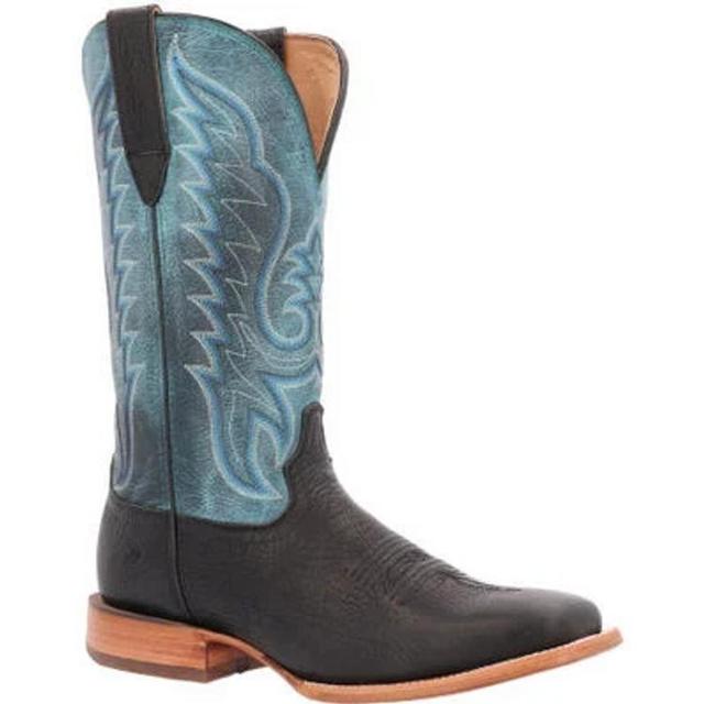 SALE Durango® Men's Arena Pro™ Black/Blue Square Toe Boots Product Image