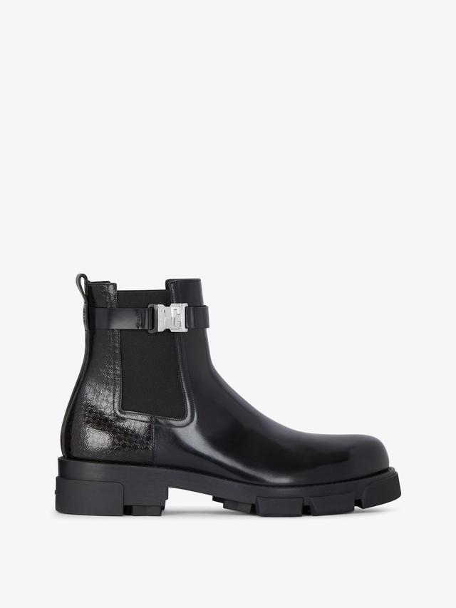 Terra chelsea boots in leather Product Image