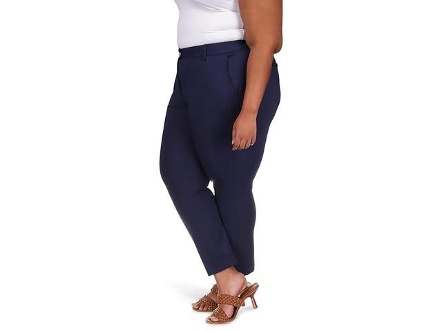 MICHAEL Michael Kors Plus Size Ponte Skinny Pants (Midnight ) Women's Clothing Product Image