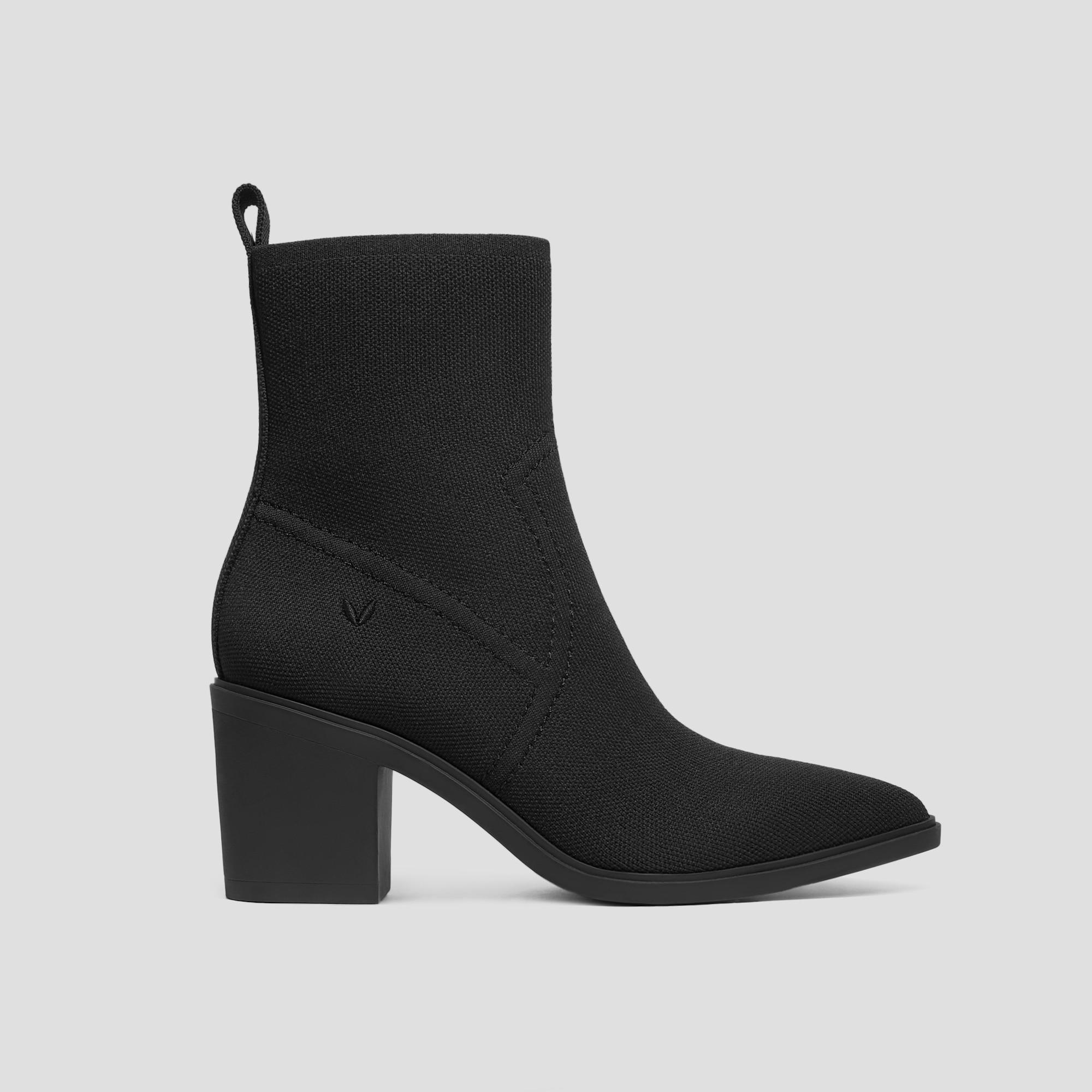 Pointed-Toe Western Ankle Boots (Whitney) Product Image