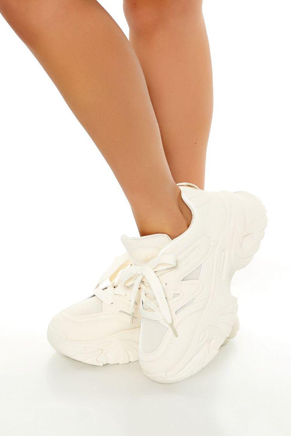 Chunky Platform Lace-Up Sneakers | Forever 21 Product Image