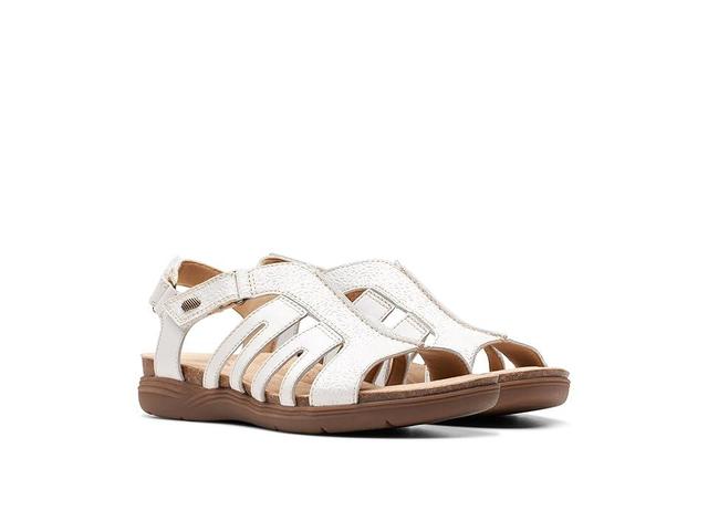 Clarks April Belle Leather) Women's Sandals Product Image