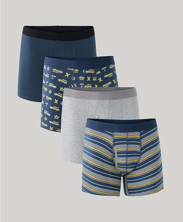 Mens Everyday Boxer Brief 4-Pack M Product Image