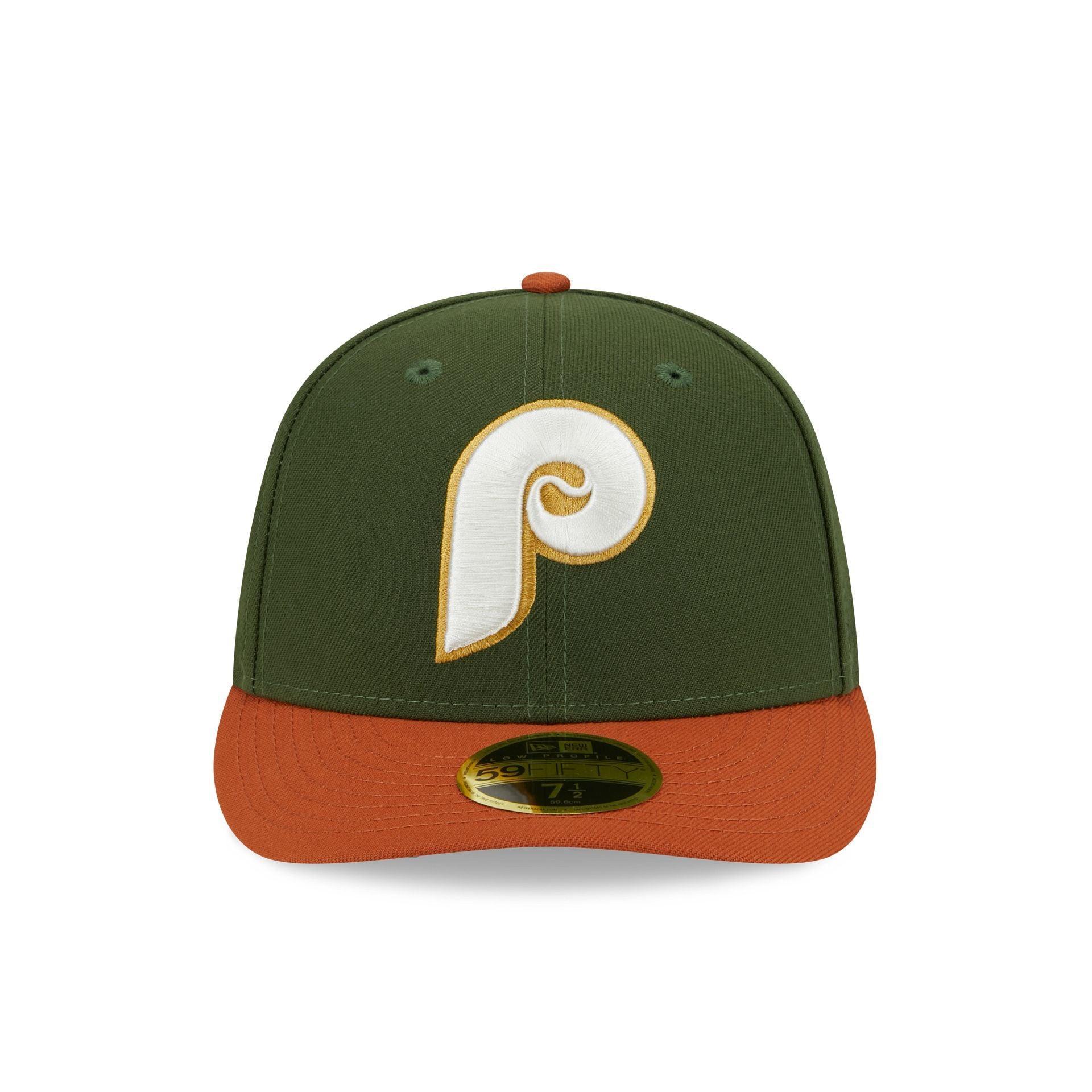 Philadelphia Phillies Scarlet Low Profile 59FIFTY Fitted Hat Male Product Image