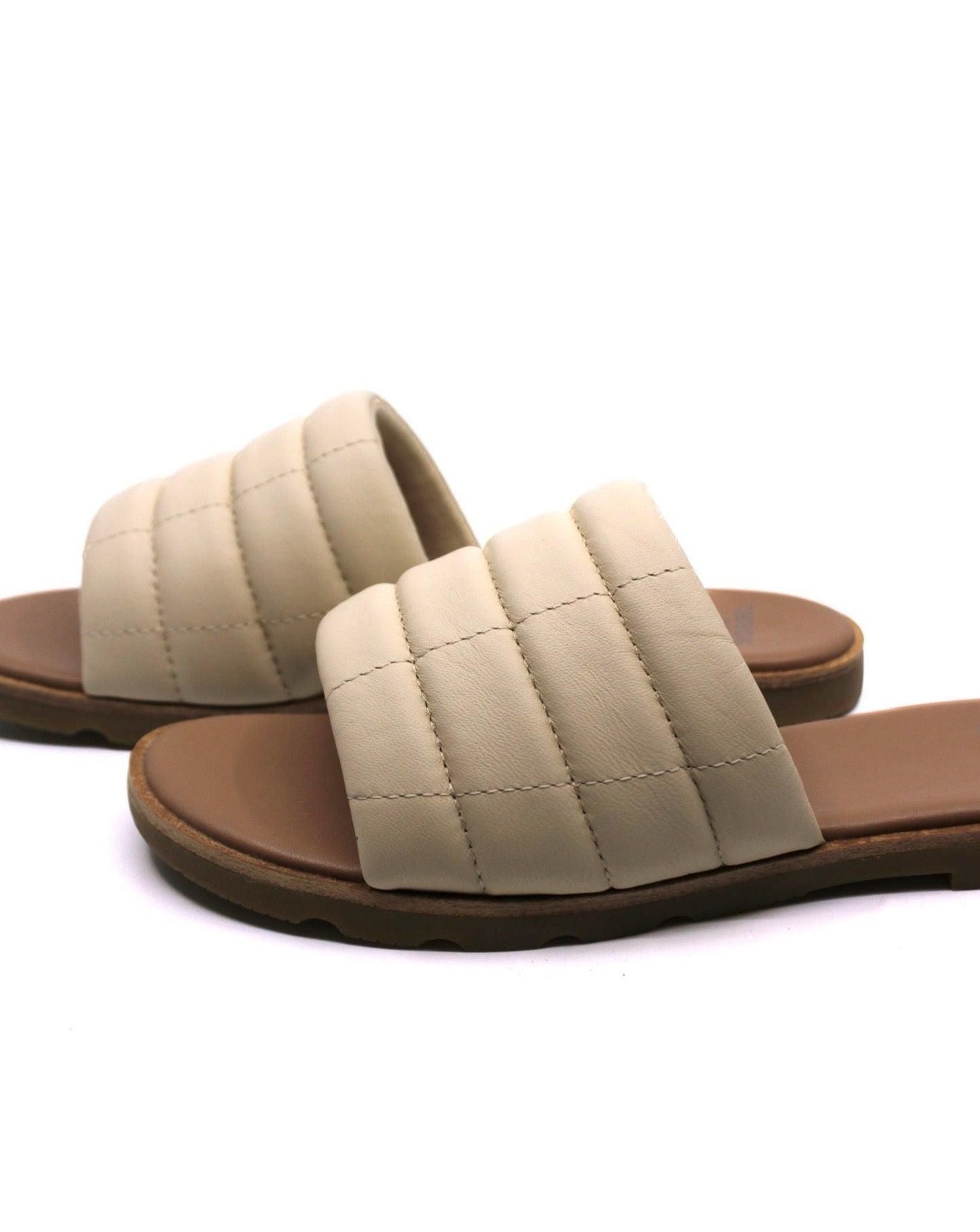 Sorel Ella III Slide Honey White/Gum Product Image