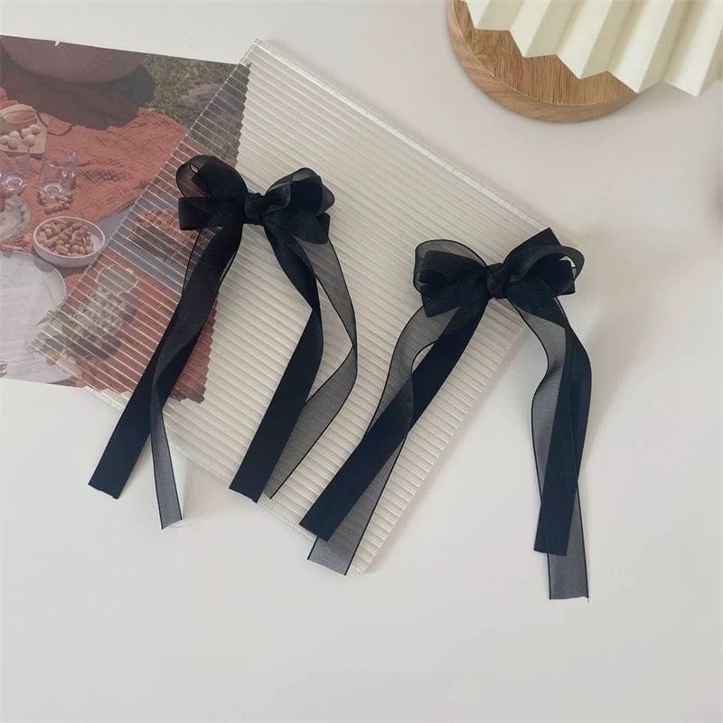 Double Bow Hair Clip Product Image