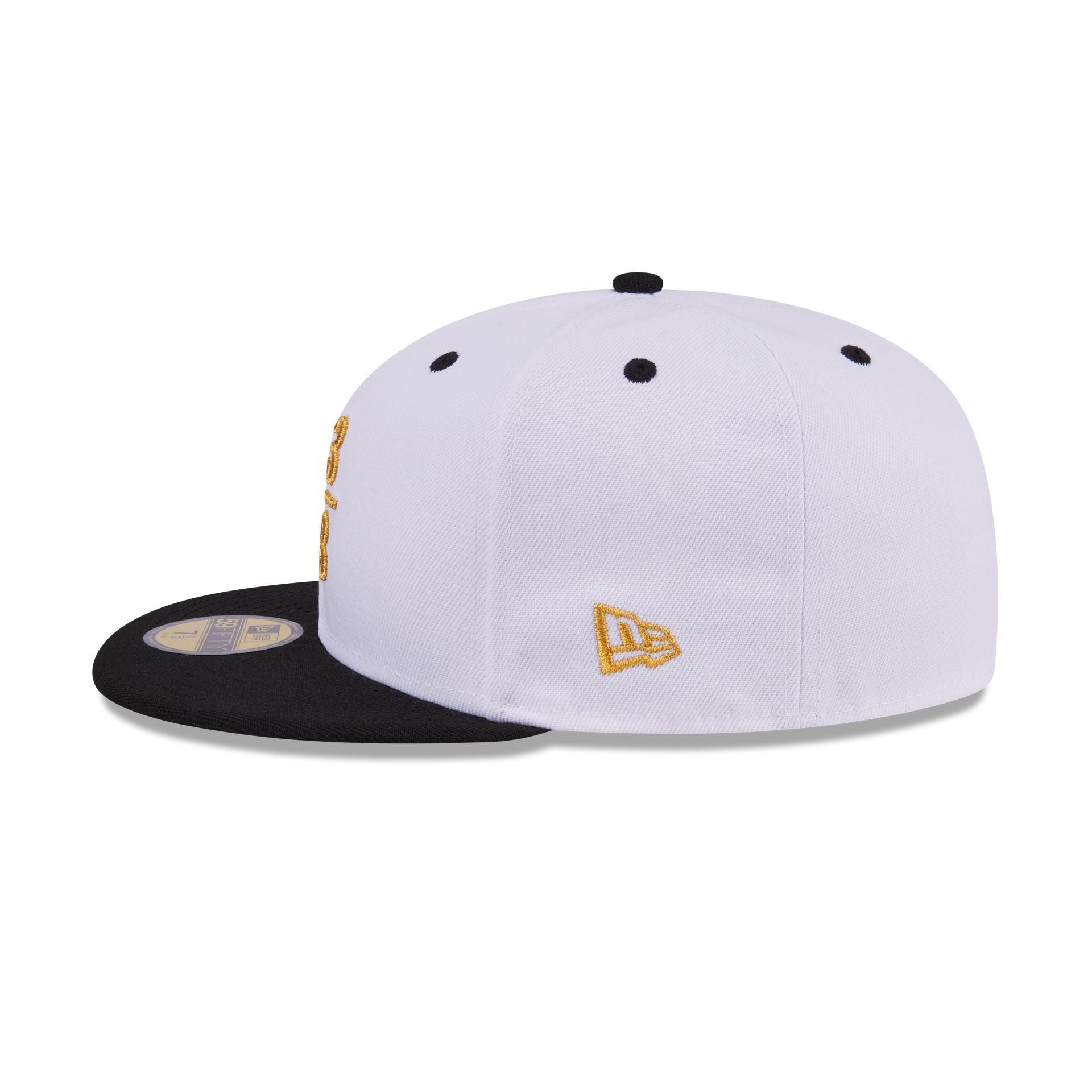 New Era Cap Signature Size 7 3/8 White 59FIFTY Fitted Male Product Image