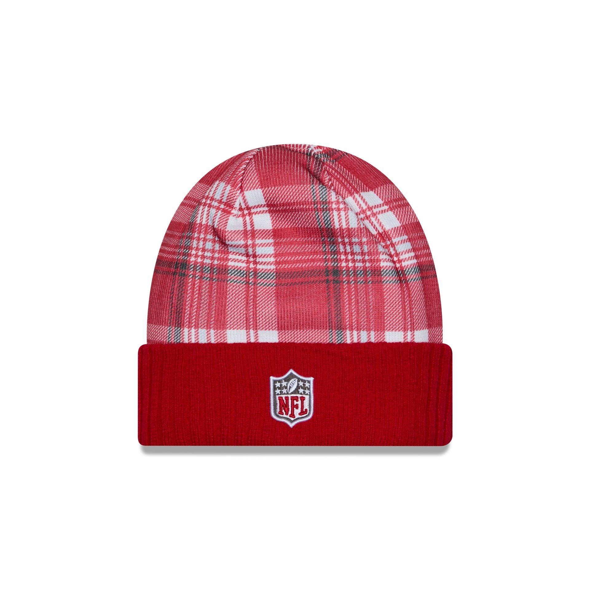 Tampa Bay Buccaneers 2024 Cold Weather Statement Knit Beanie Male Product Image