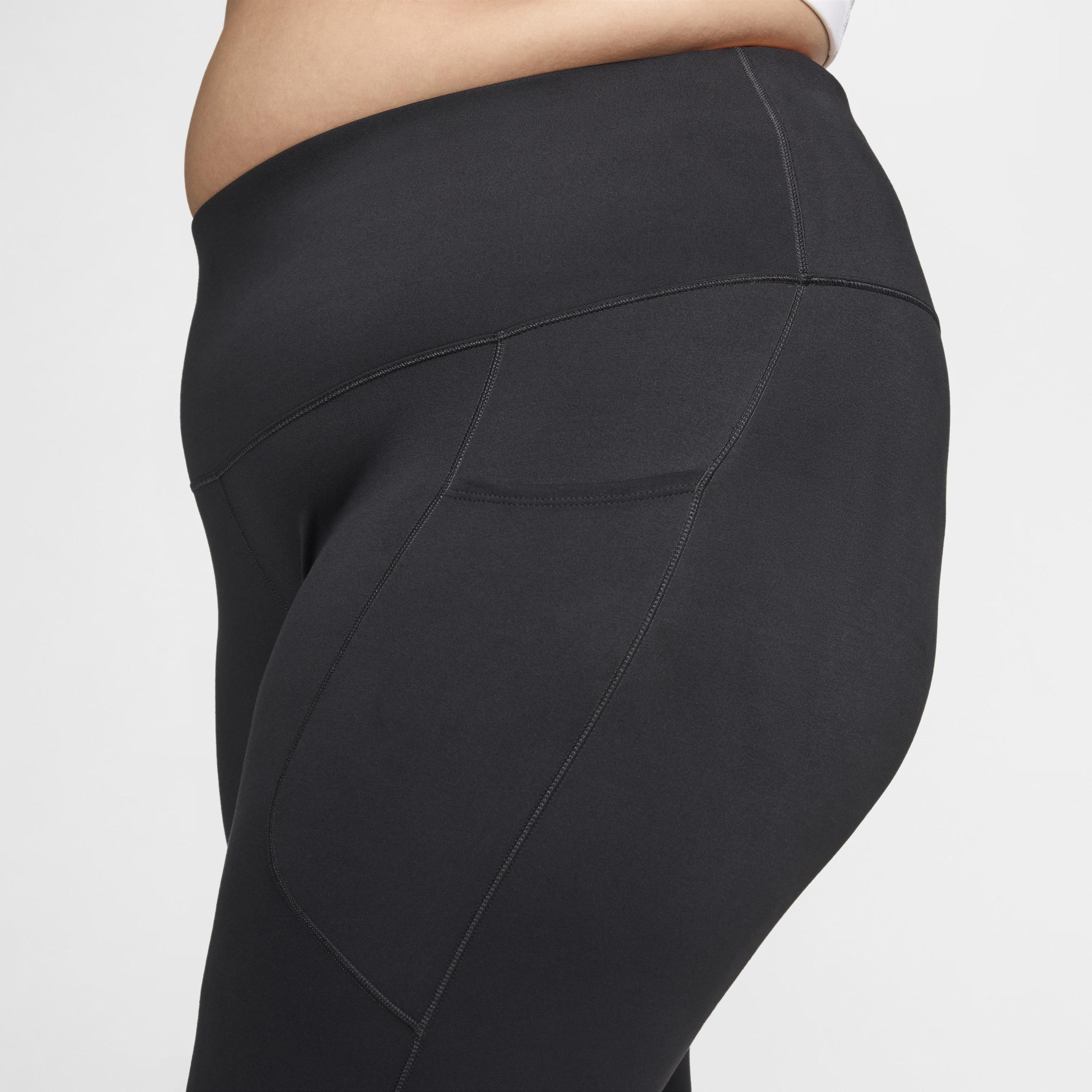 Plus Size Nike One High-Waisted 7/8 Leggings, Womens Product Image