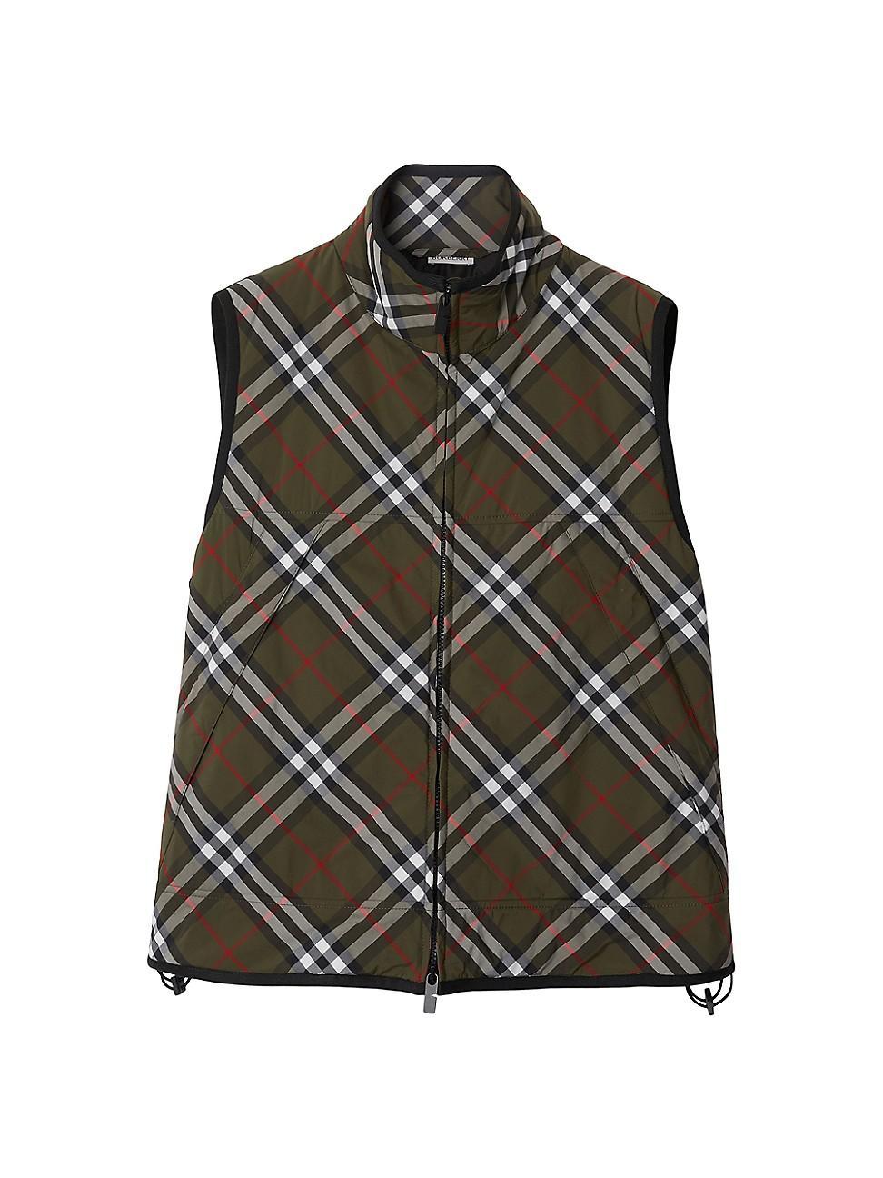 Mens Check Tech Vest Product Image