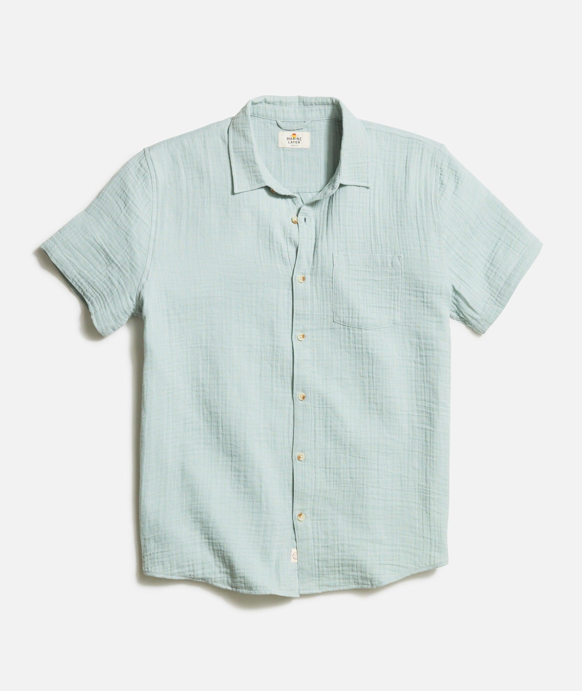 Crinkle Double Cloth  Shirt Product Image