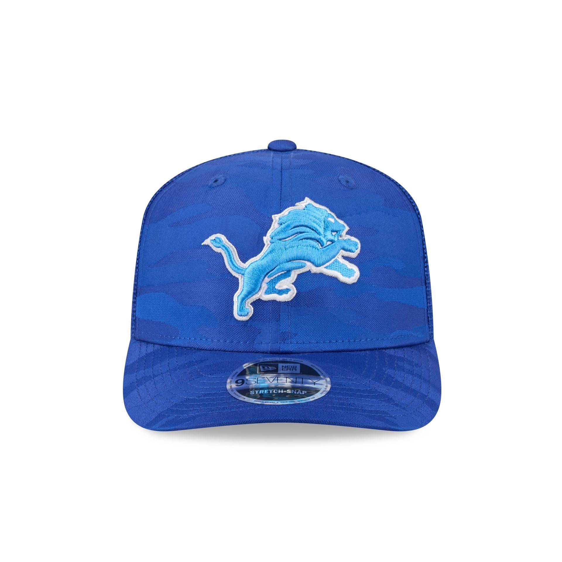 Detroit Lions Camo 9SEVENTY Trucker Stretch-Snap Hat Male Product Image