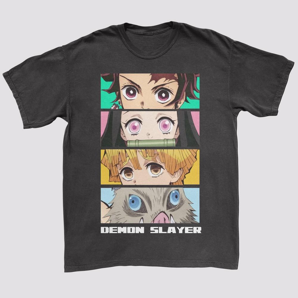 Mens Demon Slayer Short Sleeve Graphic T-Shirt Product Image