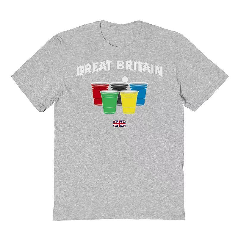 Mens Great Britain Solo Cups Graphic Tee Product Image