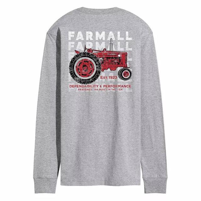 Mens Case IH Farmall Tee Grey Grey Product Image