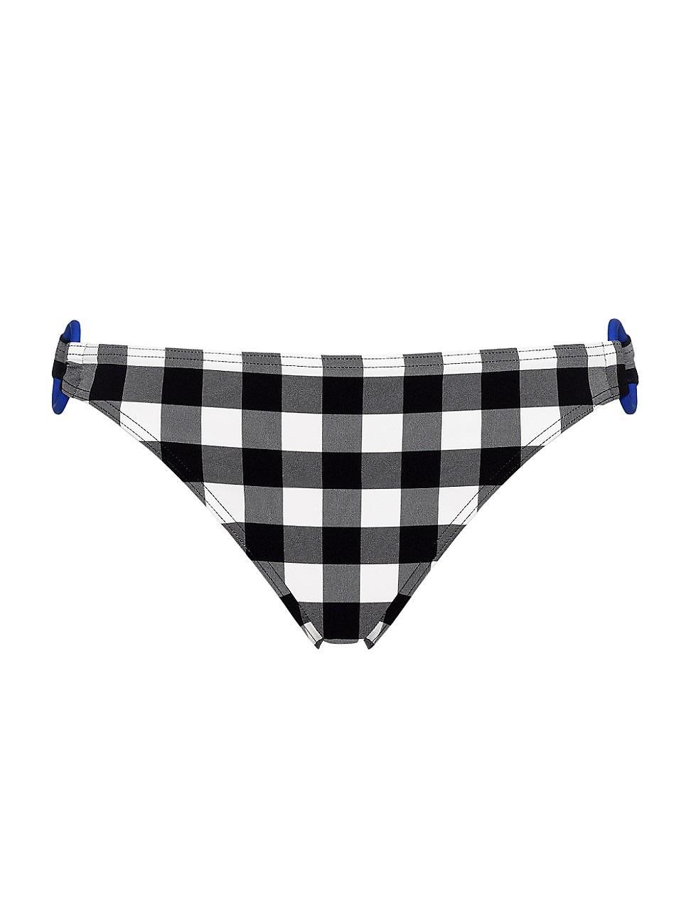 Womens Folie Gingham Bikini Bottom Product Image