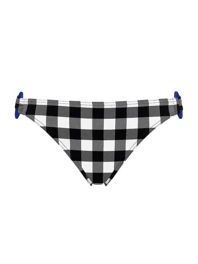 Womens Folie Gingham Bikini Bottom Product Image