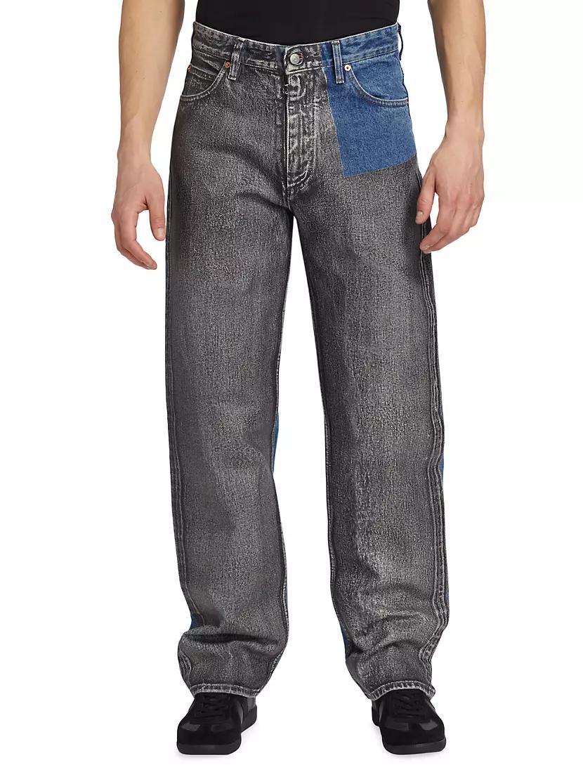 Denim Mix Jeans Product Image