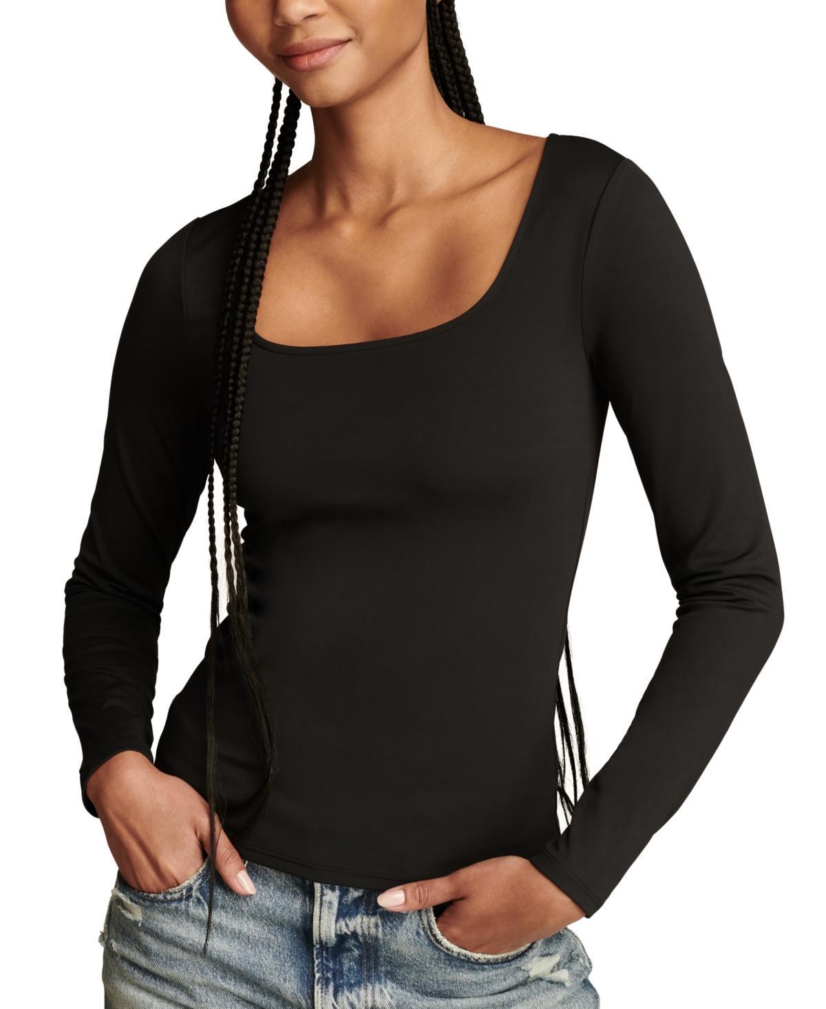 Lucky Brand Womens Contour Long-Sleeve Top product image