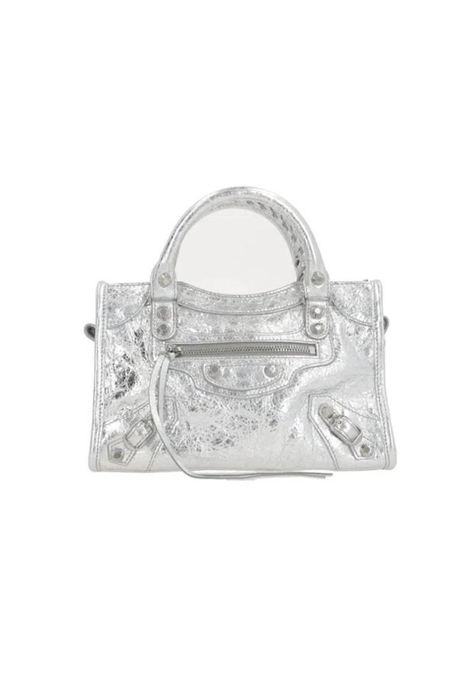 Le City Mini Shoulder Bag In Silver Product Image