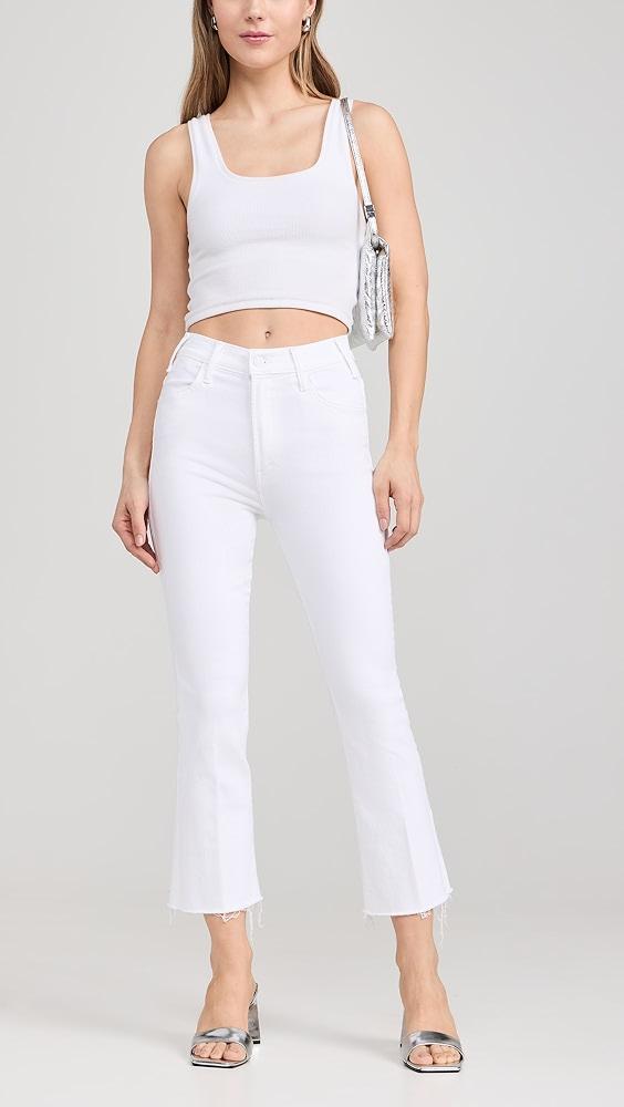 MOTHER Lil Hustler Ankle Fray Jeans | Shopbop Product Image