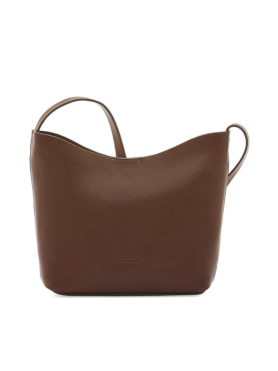 Womens Le Laudi Leather Crossbody Bag product image