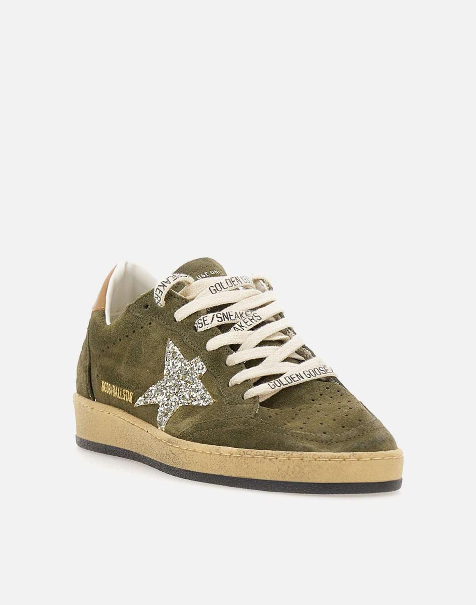 Ball Star Sneakers In Green Product Image