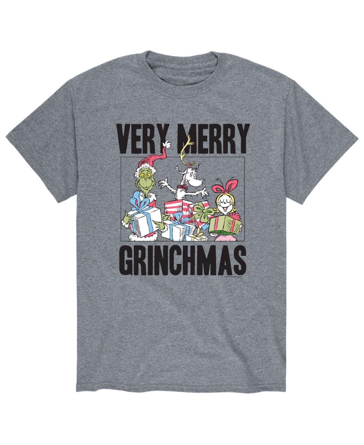 Mens Dr. Seuss The Grinch Very Merry Grinchmas T-shirt Product Image