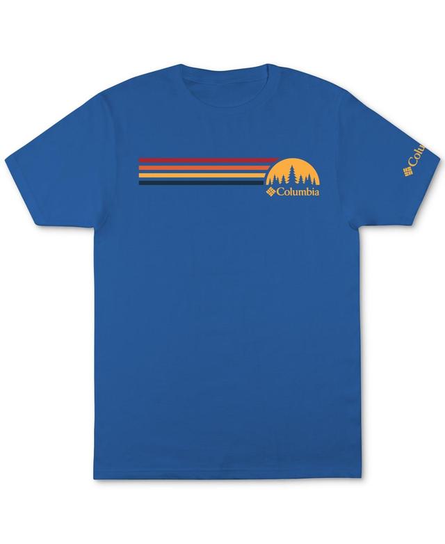 Columbia Mens Retro Sportswear Company Graphic T-Shirt Product Image