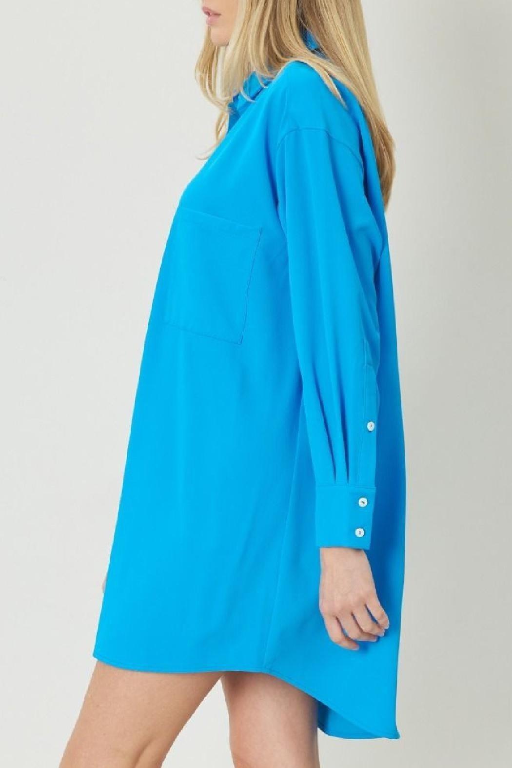 Button Up Dress Tunic Product Image