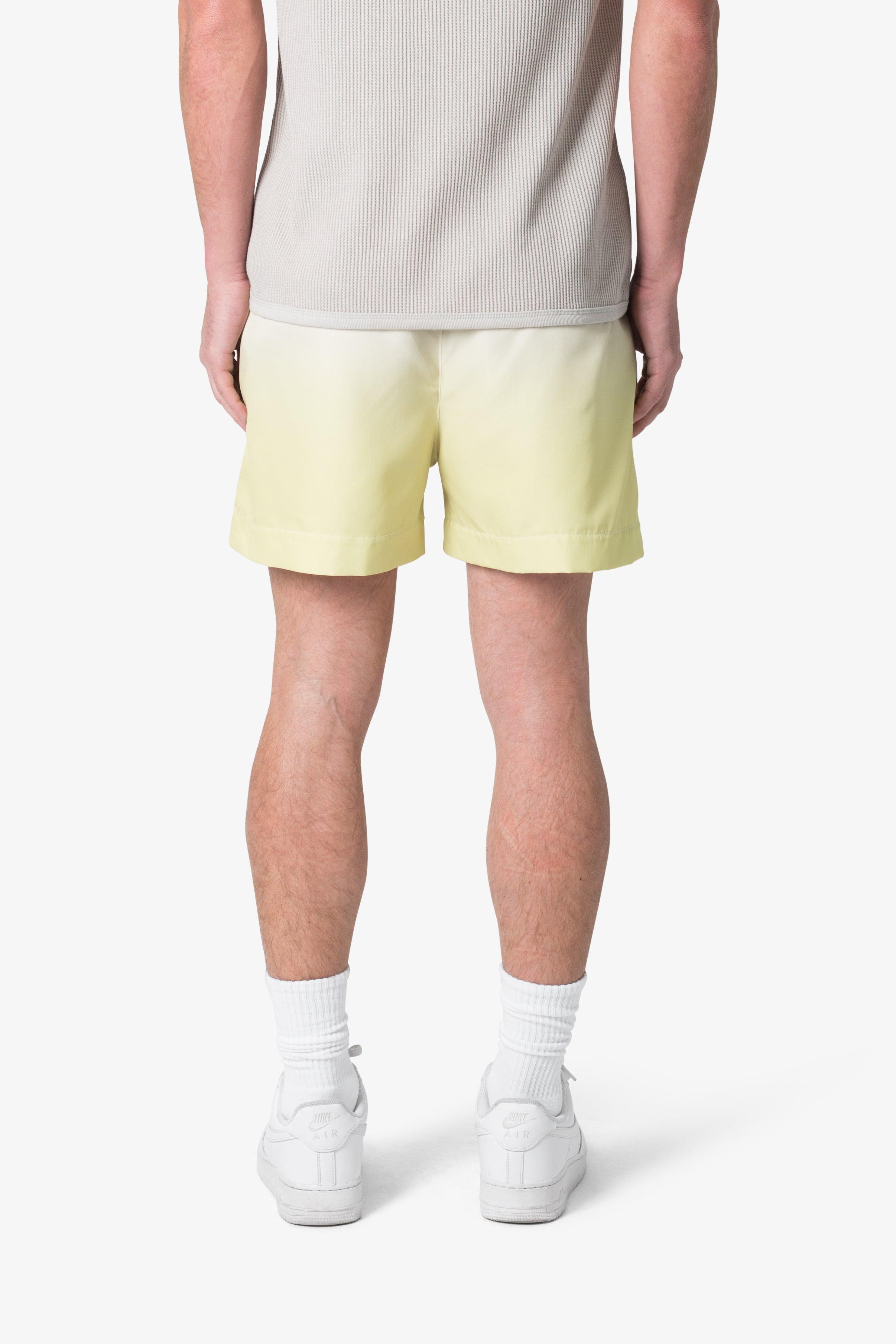 Ombre Summer Shorts - Light Yellow Product Image